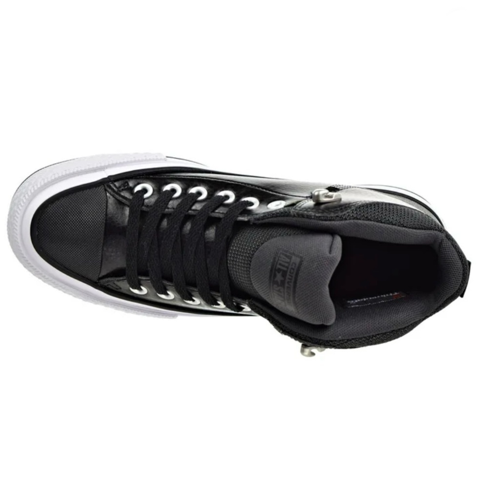 Converse CT All Star VEGAN Leather Street Boot Mid Black Women’s size 9 NEW!!! - Picture 5 of 7